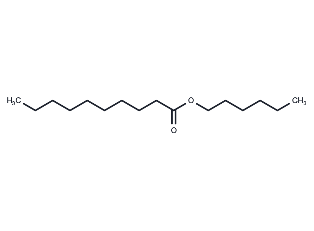 Hexyl decanoate Chemical Structure