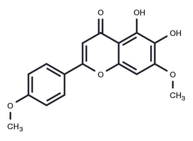 Ladanein Chemical Structure