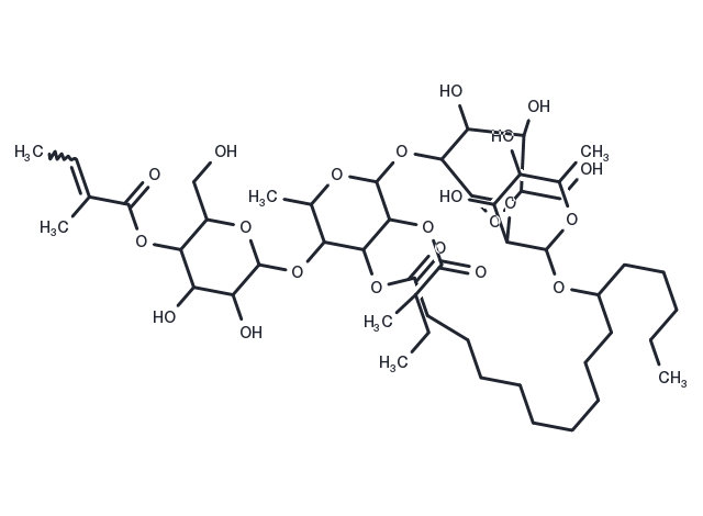 Scammonin viii Chemical Structure