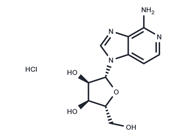 TargetMol Chemical Structure 3-Deazaadenosine hydrochloride