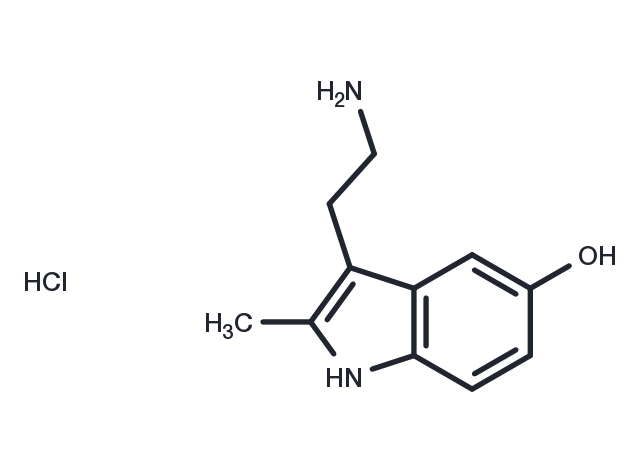 TargetMol Chemical Structure 2-Methyl-5-HT hydrochloride