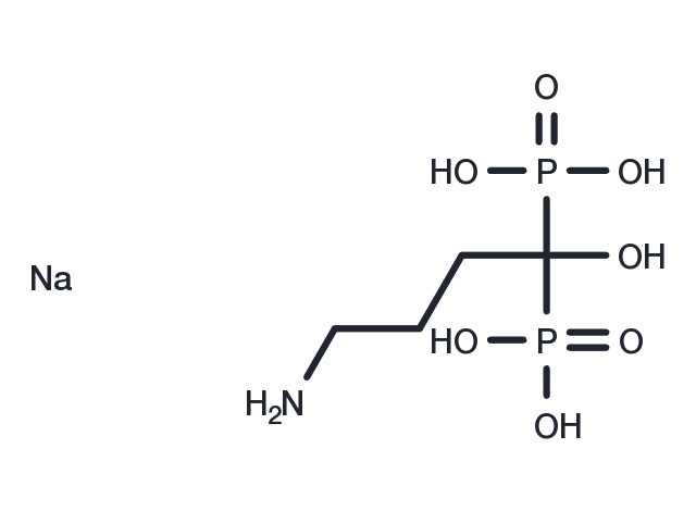 Alendronate sodium Chemical Structure