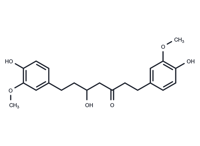 Hexahydrocurcumin Chemical Structure