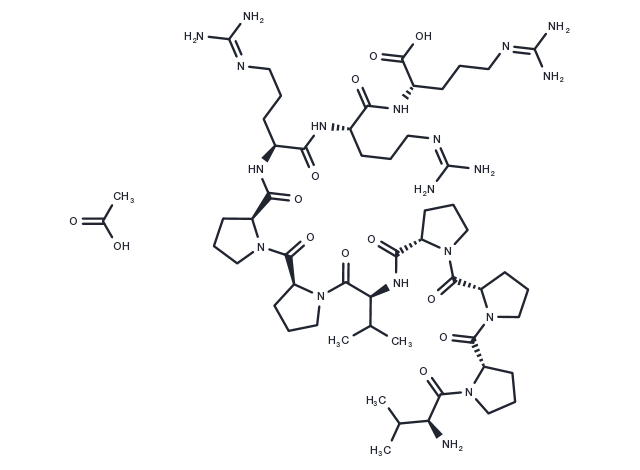 Ras Inhibitory Peptide acetate Chemical Structure