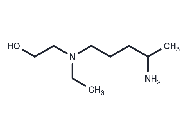 2-((4-Aminopentyl)(ethyl)amino)ethanol Chemical Structure