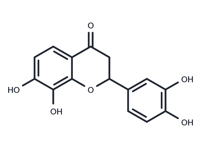 TargetMol Chemical Structure 7,8,3',4'-tetrahydroxyflavanone