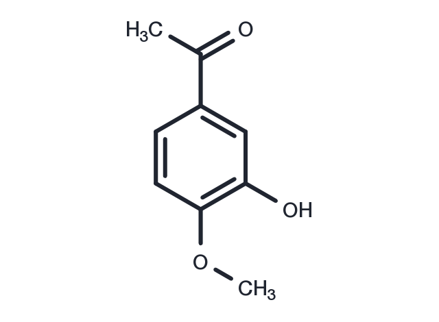 TargetMol Chemical Structure 3-Hydroxy-4-methoxyacetophenone