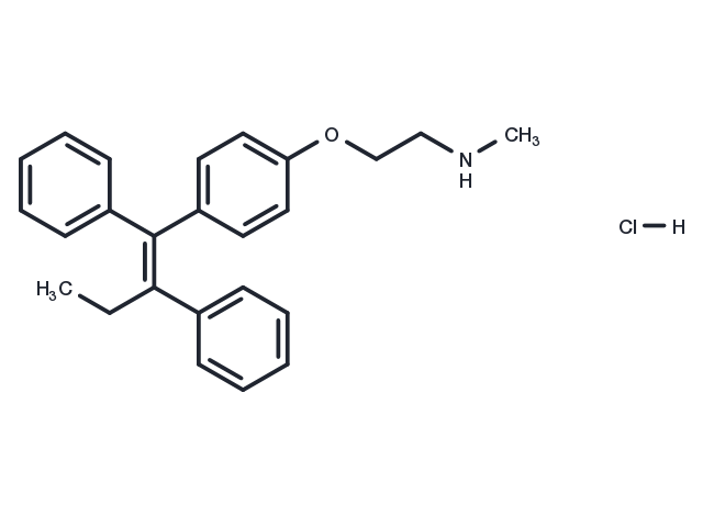 N-Desmethyltamoxifen hydrochloride Chemical Structure