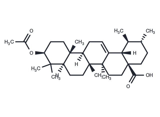 Ursolic acid acetate Chemical Structure