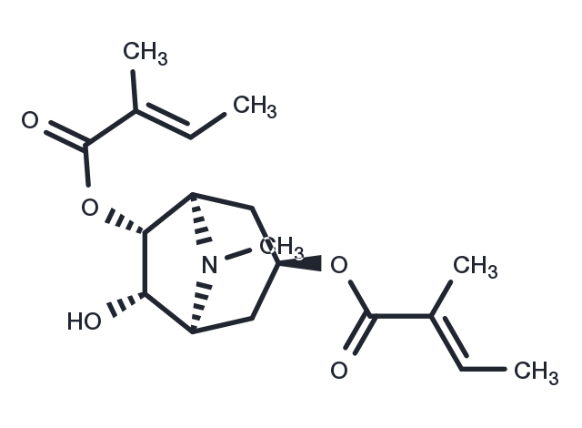 TargetMol Chemical Structure 3α,6β-Ditigloyloxytropan-7β-ol