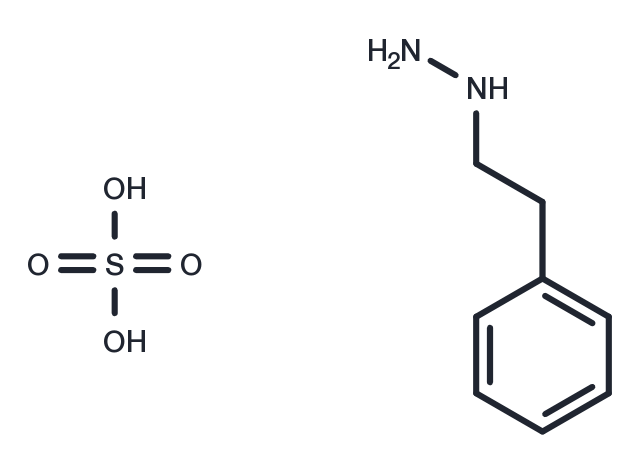 Phenelzine sulfate Chemical Structure