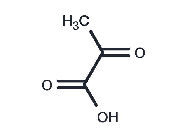 Pyruvic acid Chemical Structure