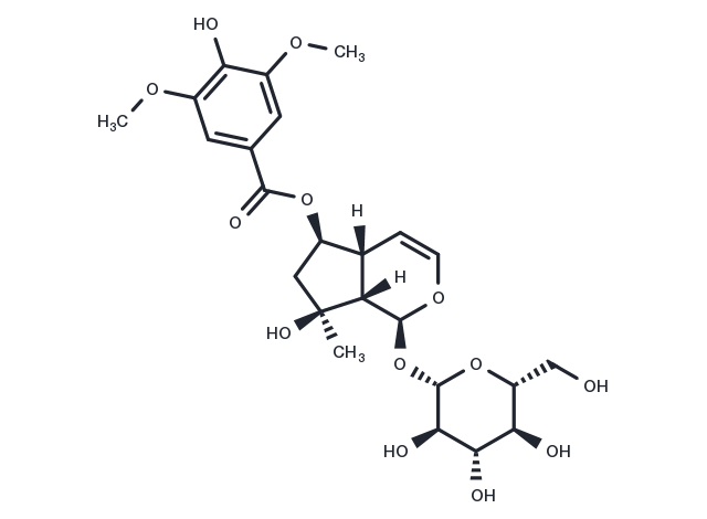 TargetMol Chemical Structure 6-O-Syringoylajugol