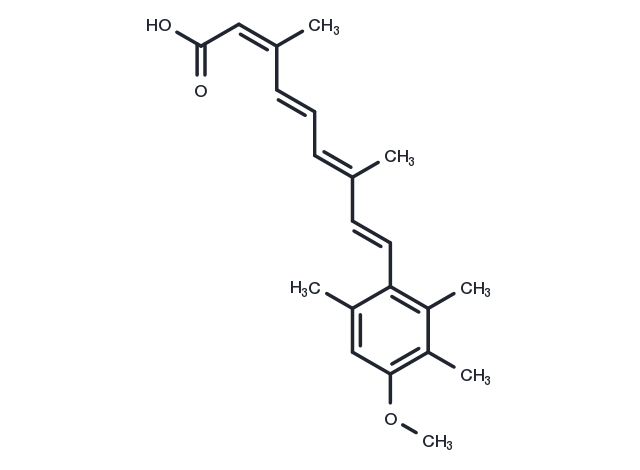 Isoacitretin Chemical Structure