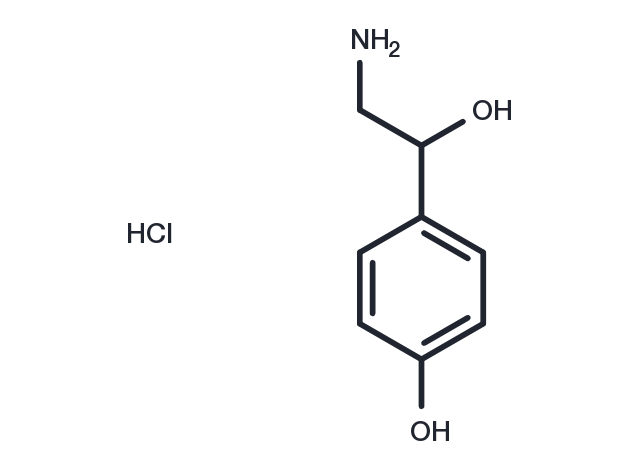 Octopamine hydrochloride Chemical Structure