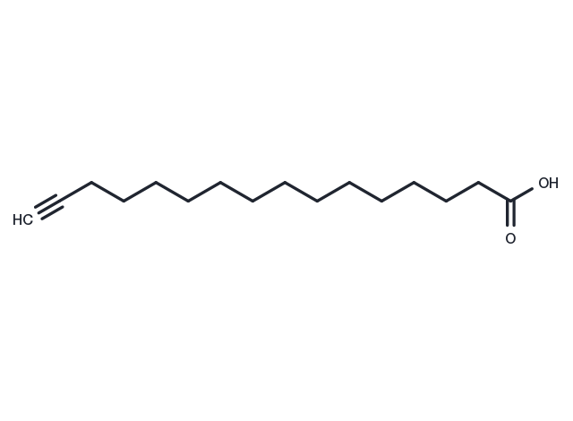 TargetMol Chemical Structure Alkynyl Palmitic Acid