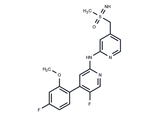 TargetMol Chemical Structure (±)-Enitociclib
