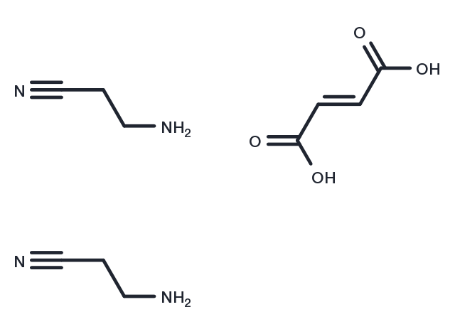3-Aminopropionitrile fumarate (2:1) Chemical Structure