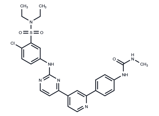 TargetMol Chemical Structure hSMG-1 inhibitor 11j