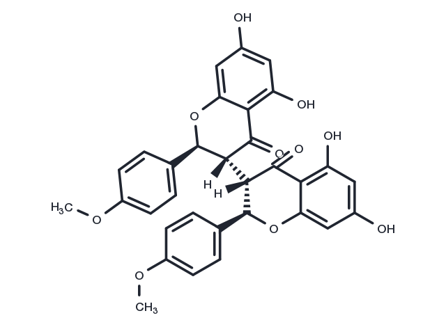 TargetMol Chemical Structure 4',4'''-Di-O-methylisochamaejasmin