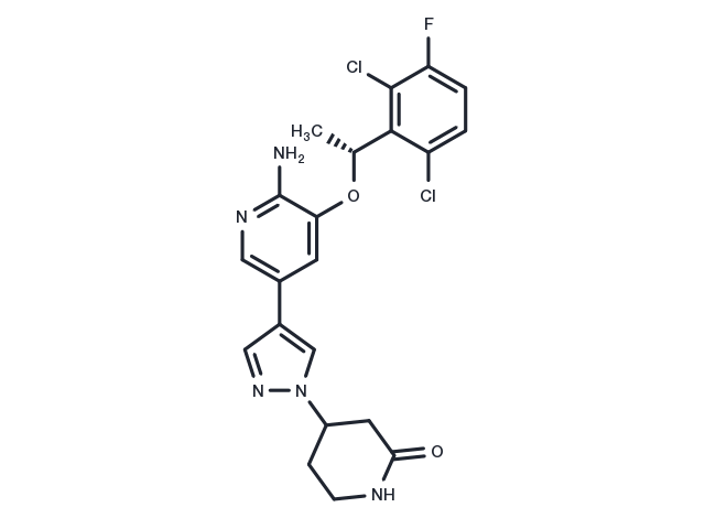 2-Keto Crizotinib Chemical Structure