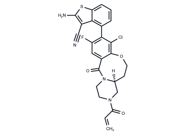 KRAS G12C inhibitor 18 Chemical Structure