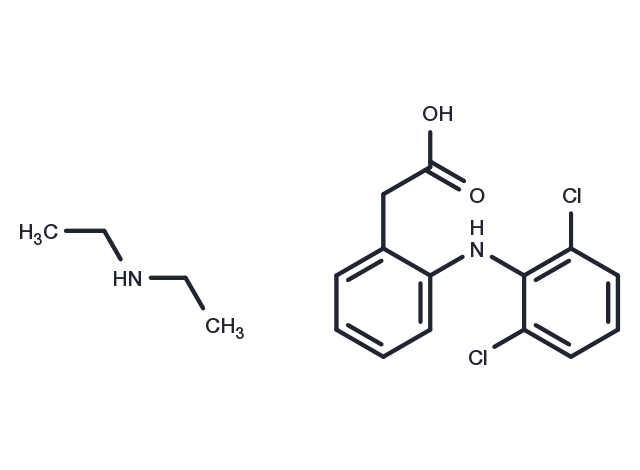 TargetMol Chemical Structure Diclofenac diethylamine