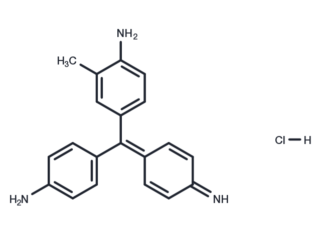 Fuchsine base monohydrochloride Chemical Structure