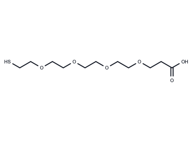 TargetMol Chemical Structure Thiol-PEG4-acid