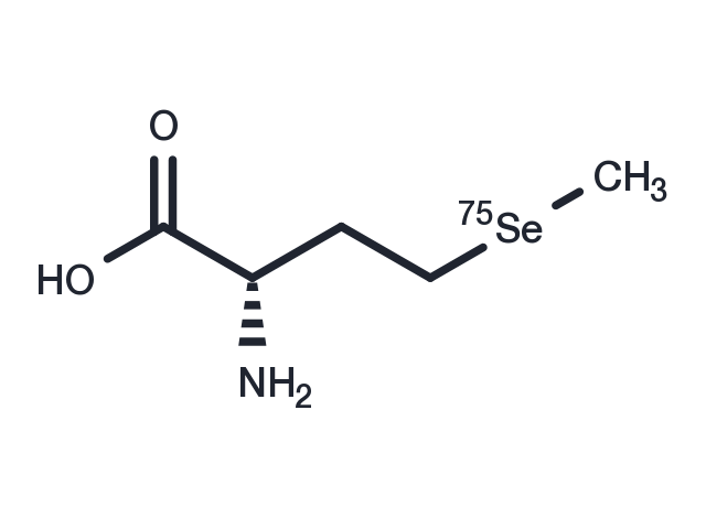 Selenomethionine Se 75 Chemical Structure