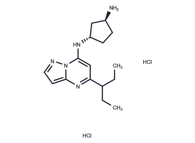 TargetMol Chemical Structure KB-0742 dihydrochloride