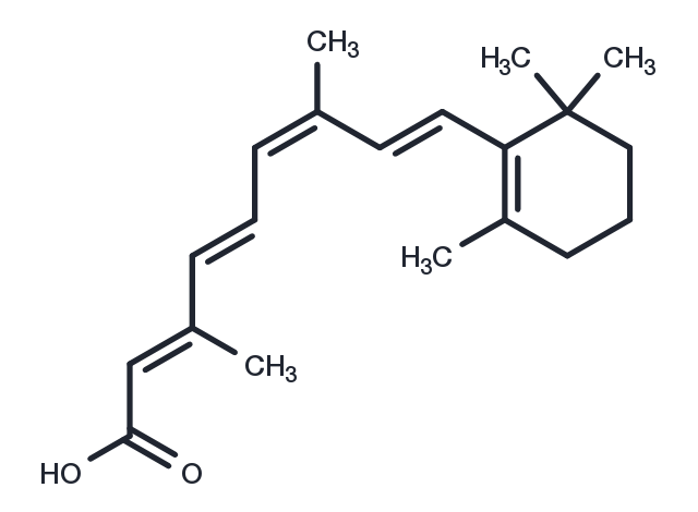 TargetMol Chemical Structure 9-cis-Retinoic Acid