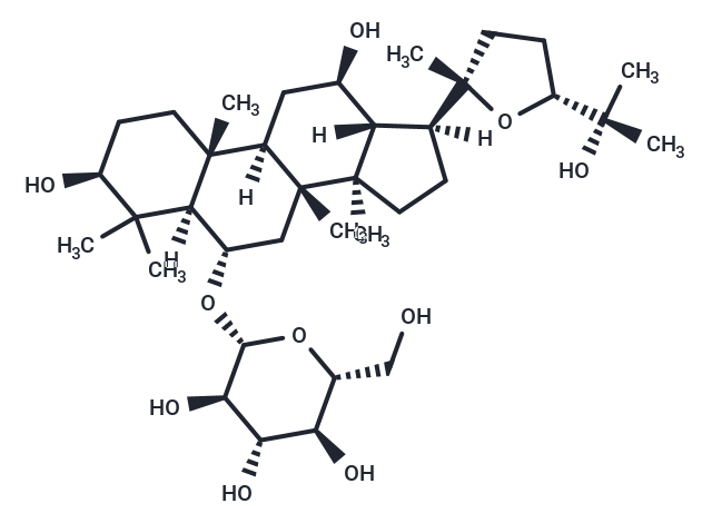 TargetMol Chemical Structure Pseudoginsenoside RT5