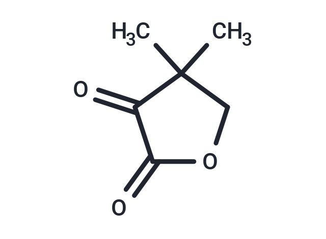Keto-pantoyllactone Chemical Structure