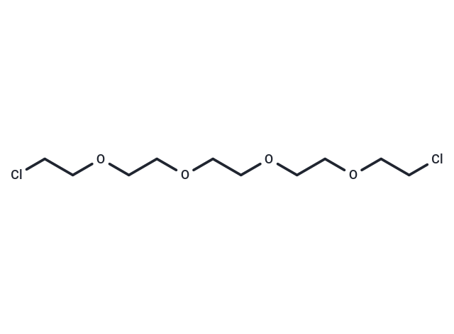 Chloro-PEG5-chloride Chemical Structure