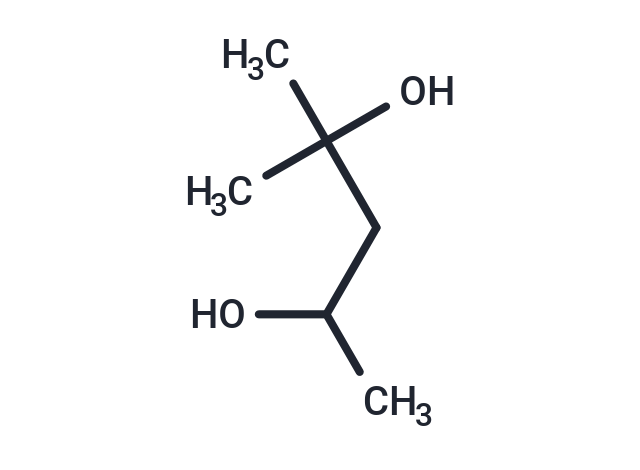 Hexylene glycol Chemical Structure