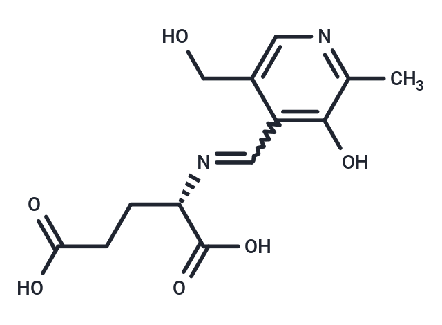 Pyridoxylideneglutamate Chemical Structure