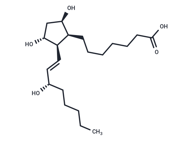 8-iso Prostaglandin F1β Chemical Structure