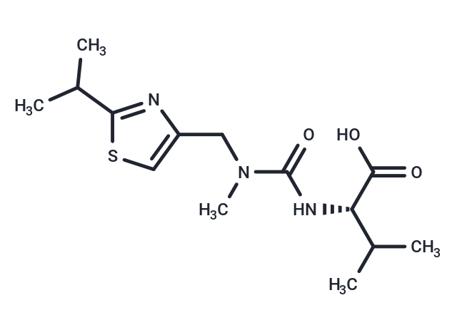 Ureidovaline Chemical Structure