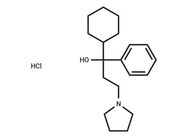 Procyclidine hydrochloride Chemical Structure