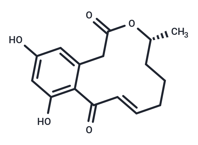 (R)-10,11-Dehydrocurvularin Chemical Structure