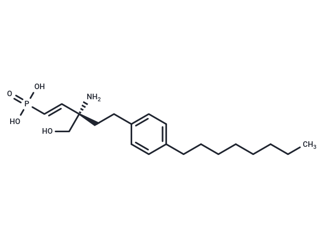 (S)-FTY-720 Vinylphosphonate Chemical Structure