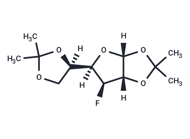 3-Deoxy-3-fluoro-1,2:5,6-di-O-isopropylidene-a-D-gluco-pentofuranose Chemical Structure