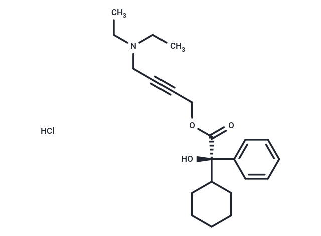 Oxybutynin R-isomer HCl Chemical Structure