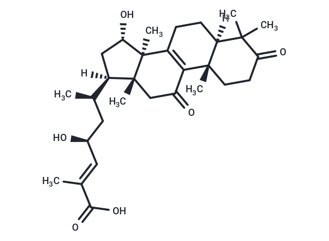 Ganolucidic acid D Chemical Structure