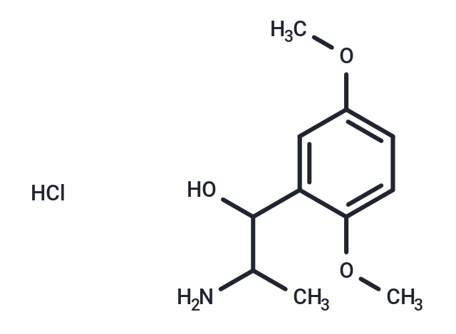 Methoxamine hydrochloride Chemical Structure