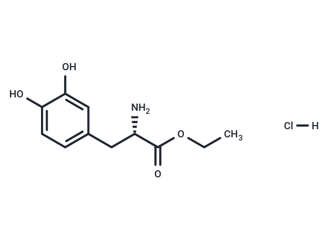 Etilevodopa hydrochloride Chemical Structure