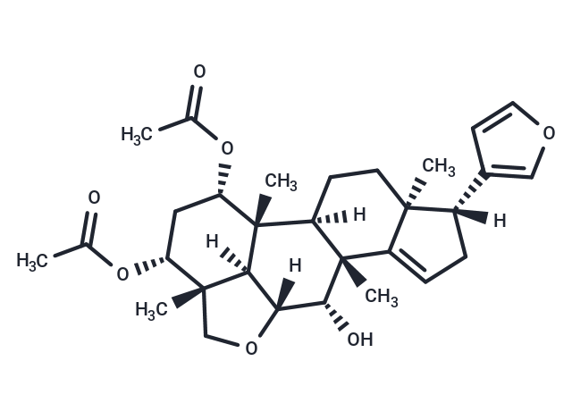 1,3-Diacetylvilasinin Chemical Structure
