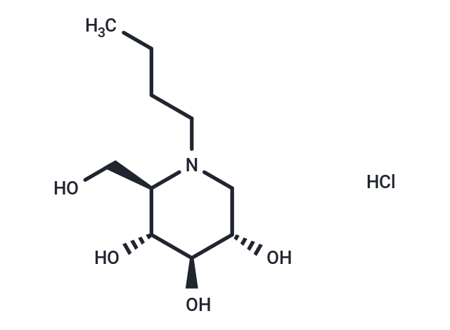 TargetMol Chemical Structure Miglustat hydrochloride