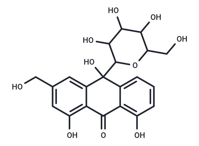 10-Hydroxyaloin Chemical Structure